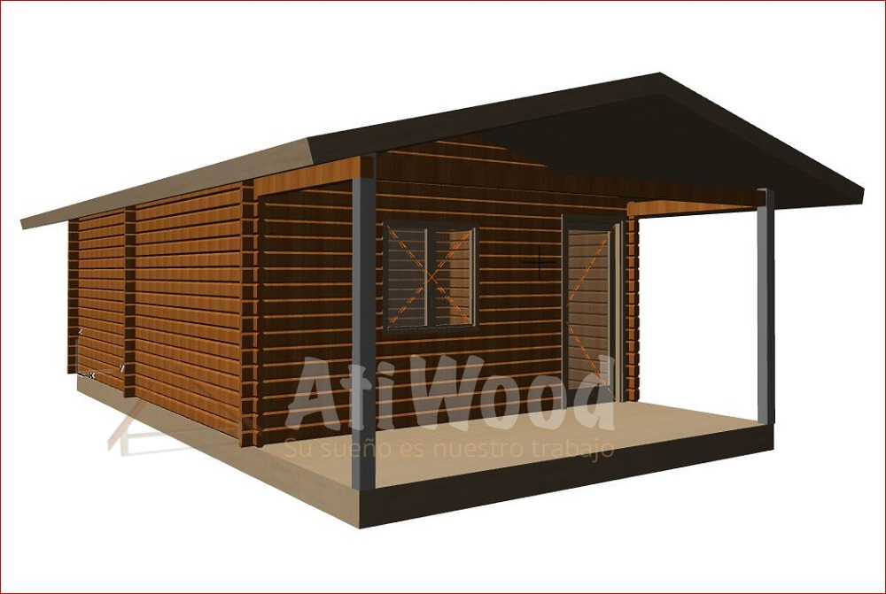 Casa prefabricada Casa Angela 41,17 m² de AtiWood