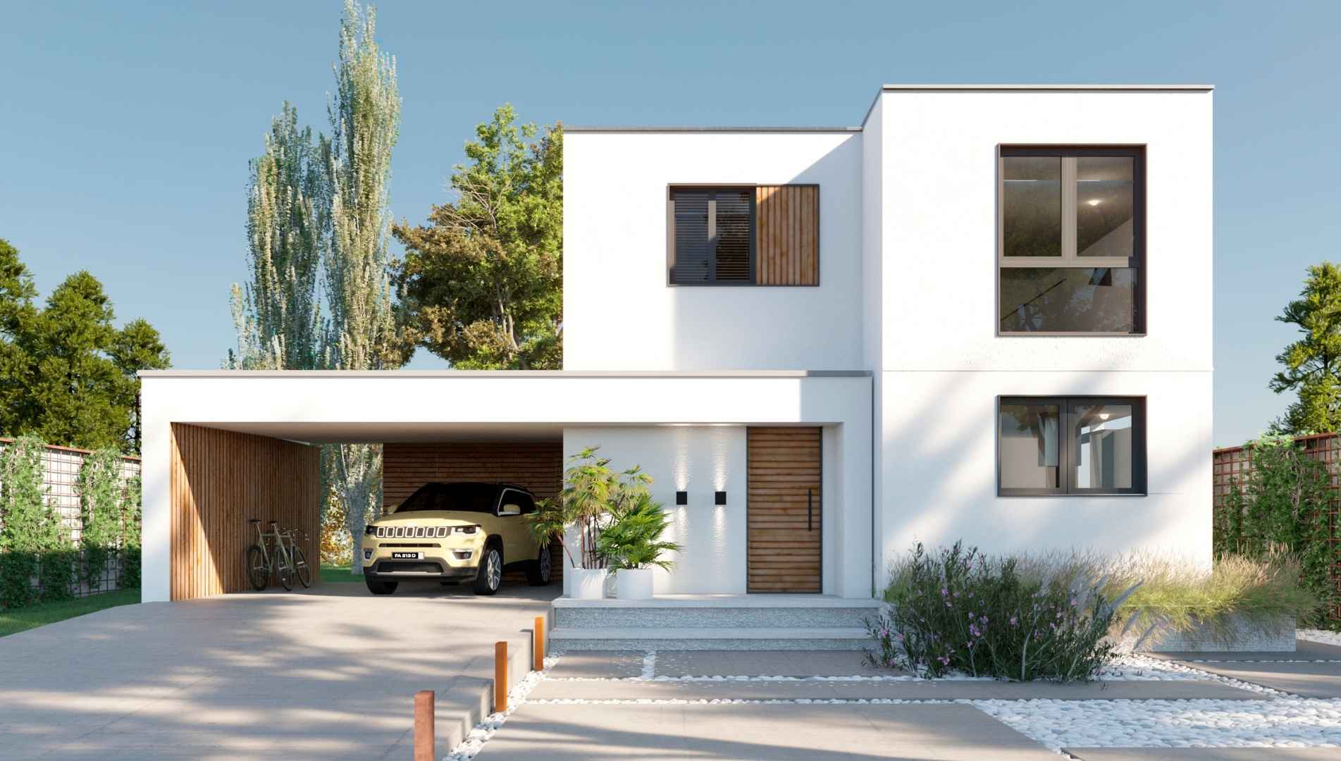 Casa prefabricada Casa modular Atlas 4 de 132 m² de Atlántida Homes