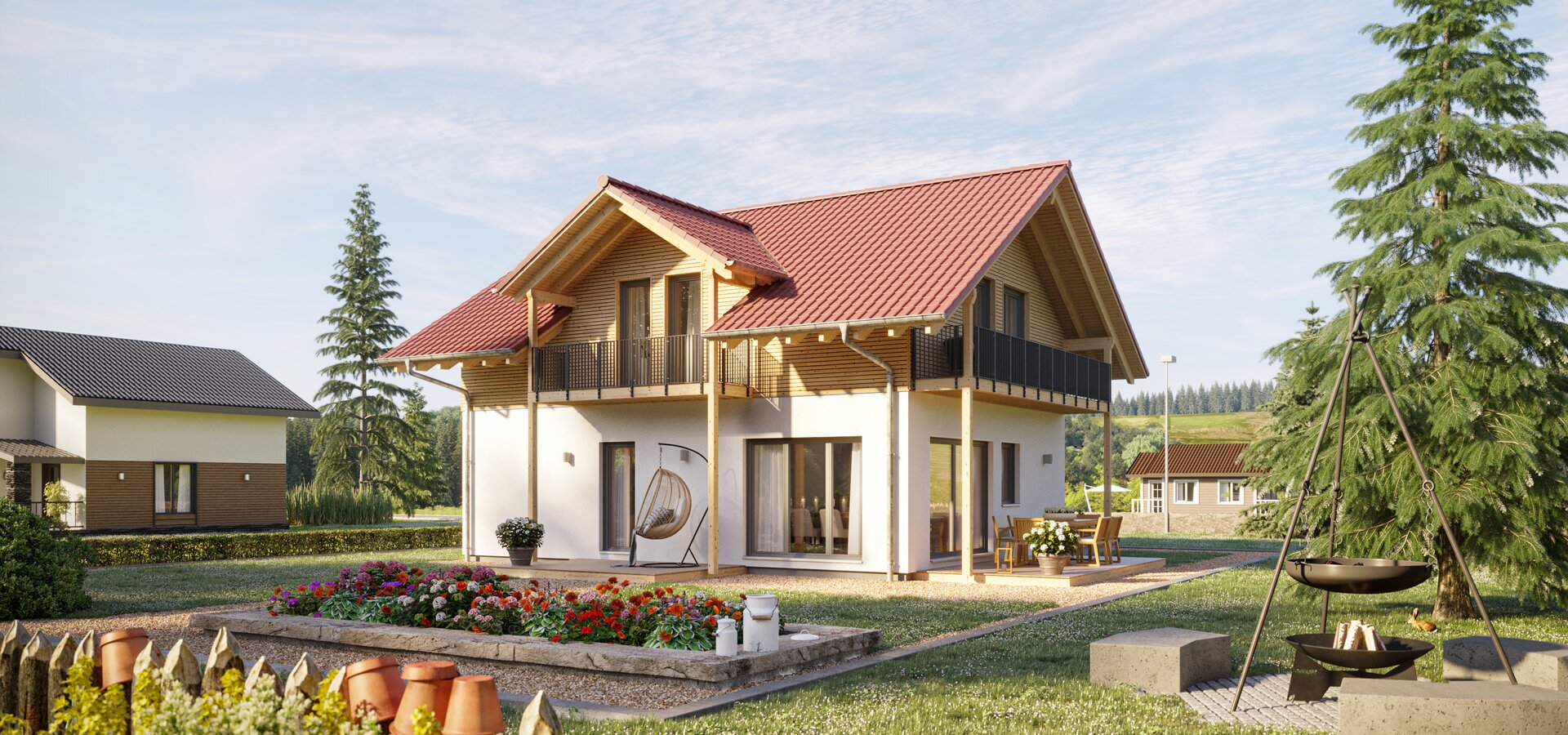 Casa prefabricada Alpin de Baufritz