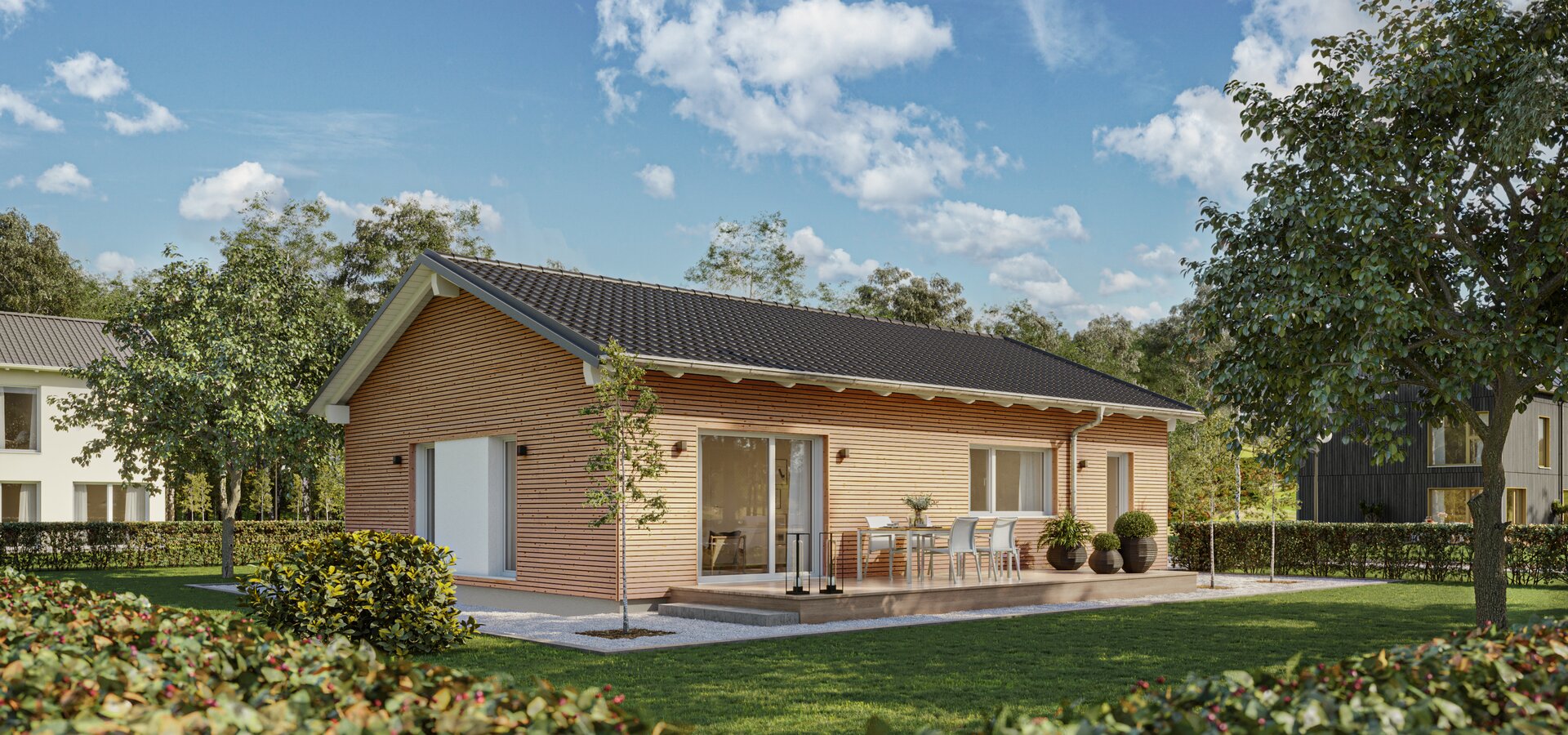 Casa prefabricada Komfort de Baufritz