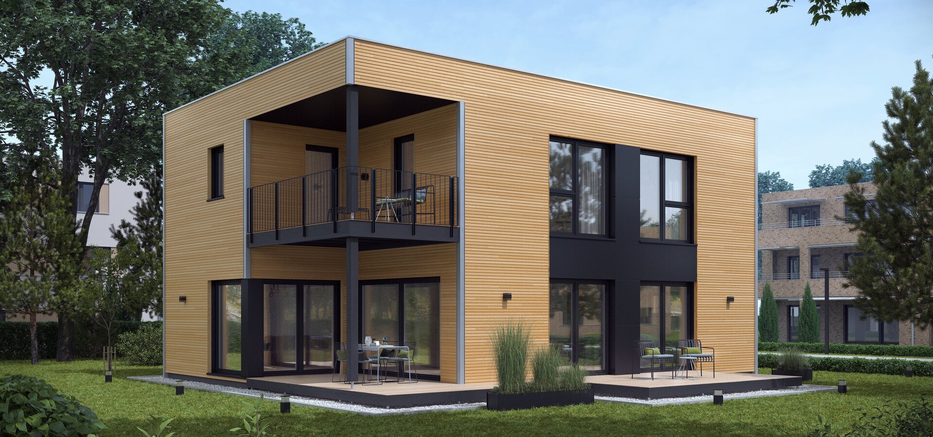 Casa prefabricada Kubus de Baufritz