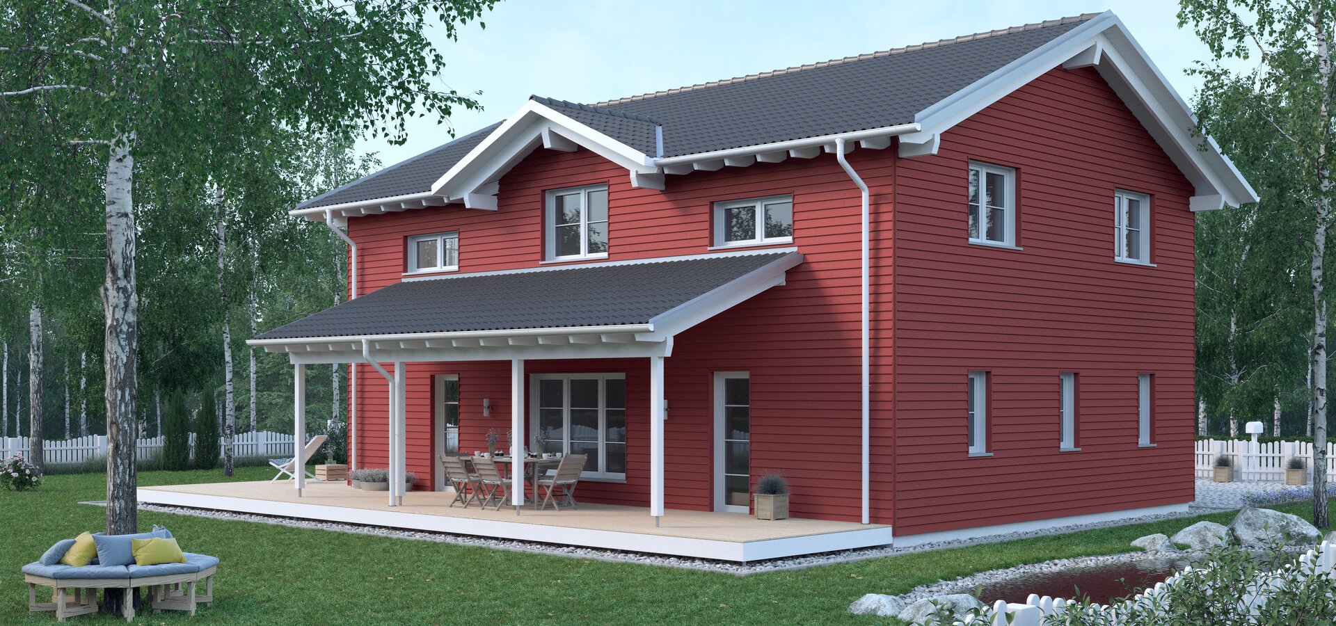 Casa prefabricada Nordic de Baufritz