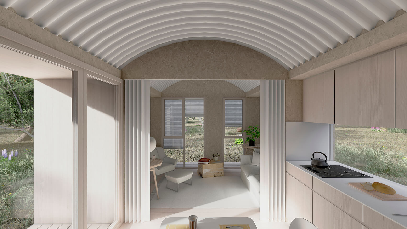 Casa prefabricada Casa Wahbi Compact 21 m² de Woodville