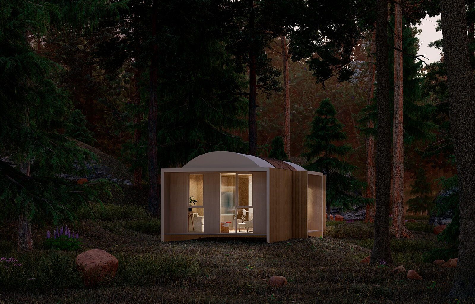 Casa prefabricada Casa Wahbi Standard 31 m² de Woodville