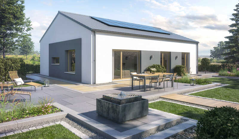 Casa prefabricada Bungalow de madera Ambience 110, 110 m² de Bien-Zenker