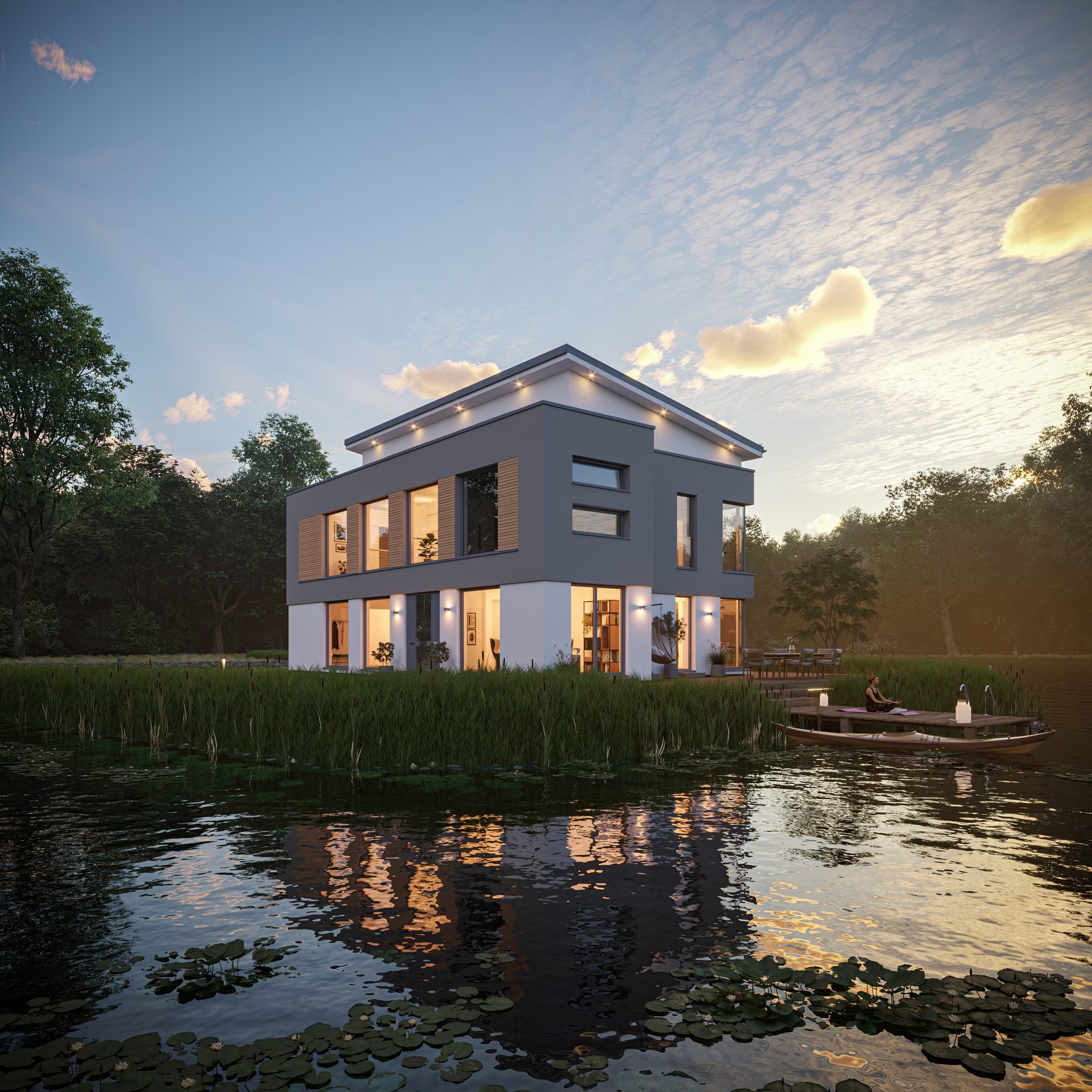 Casa prefabricada CONCEPT-M 165 Wuppertal de Bien-Zenker