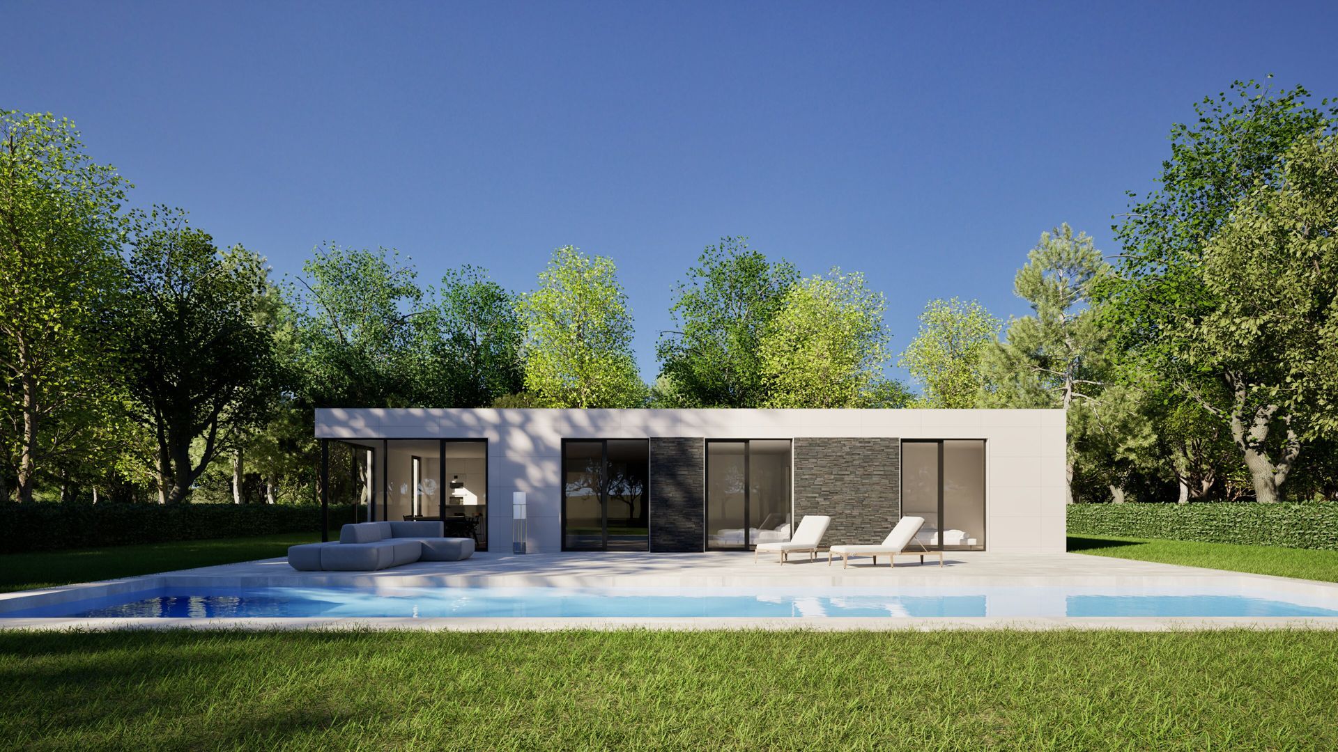 Casa prefabricada Casa modular de diseño Cube 150 de Casas Cube · imagen 2