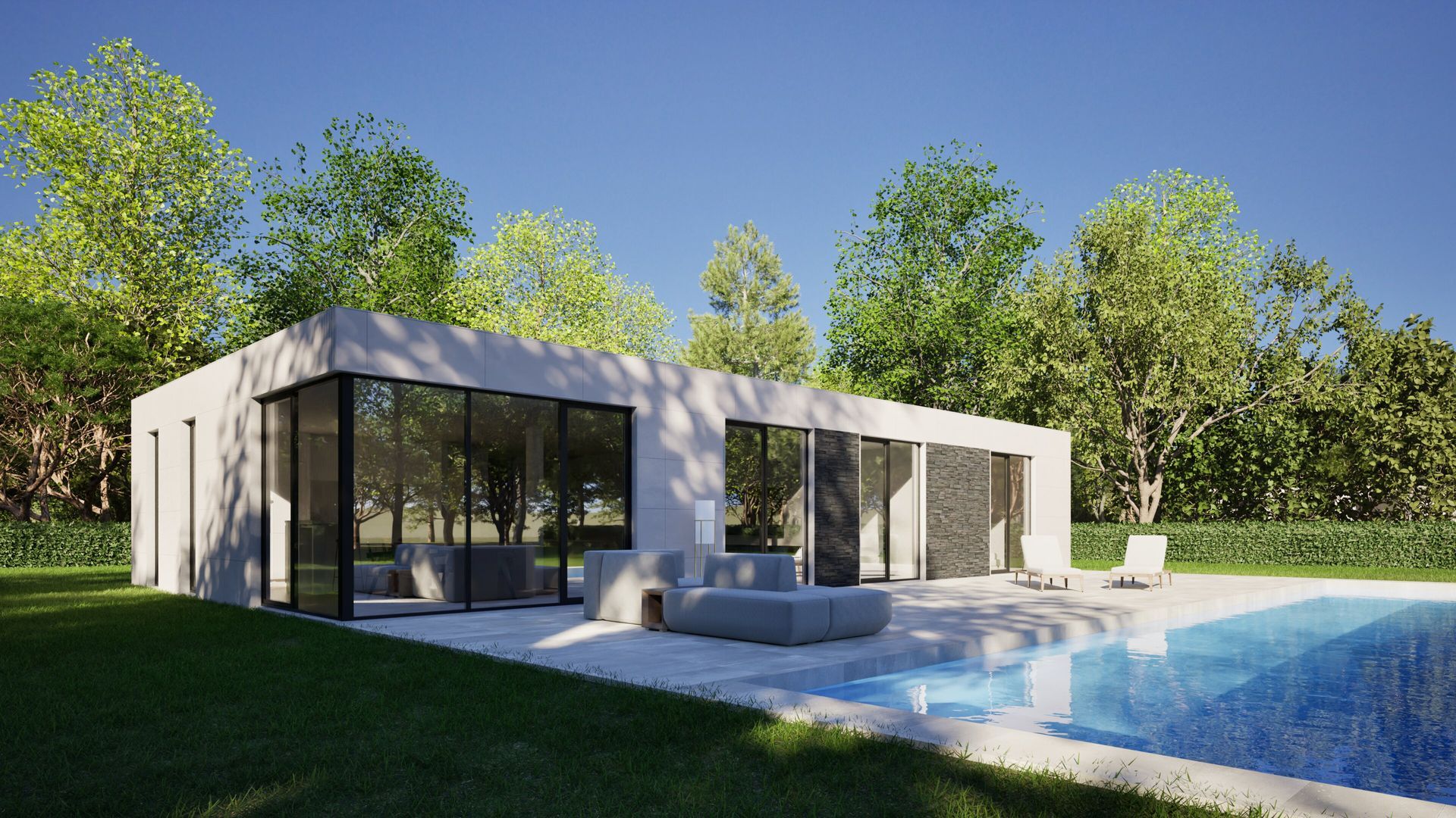 Casa prefabricada Casa modular de diseño Cube 150 de Casas Cube