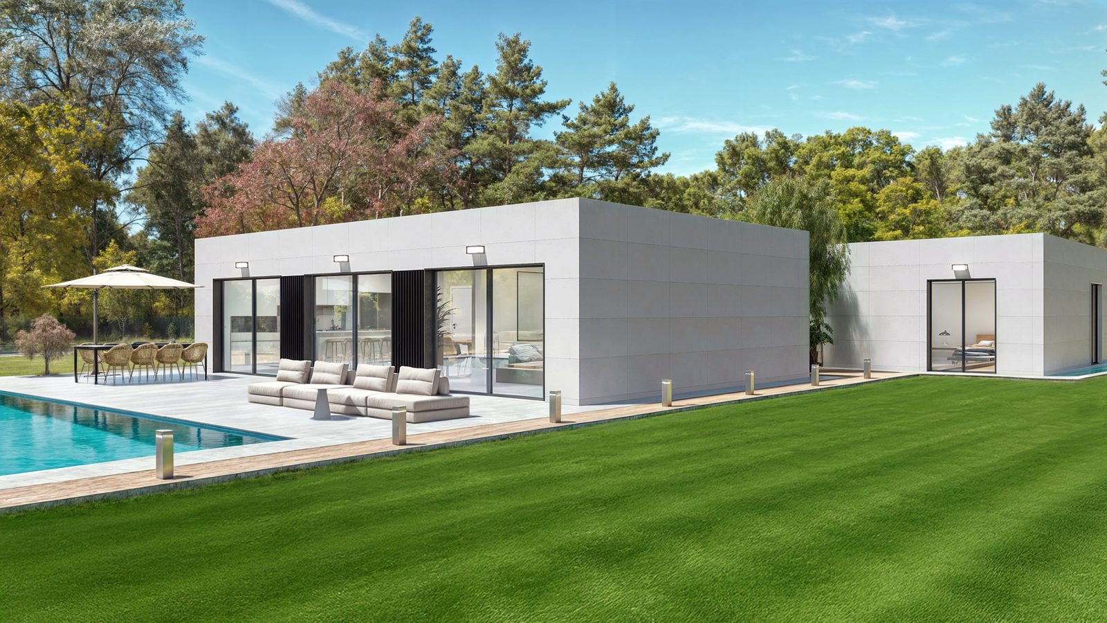Casa prefabricada Casa modular de diseño Cube 250 de Casas Cube
