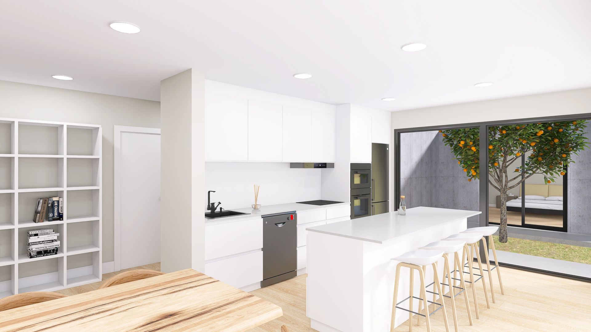 Casa prefabricada Casa modular de diseño Cube T200 de Casas Cube · imagen 3