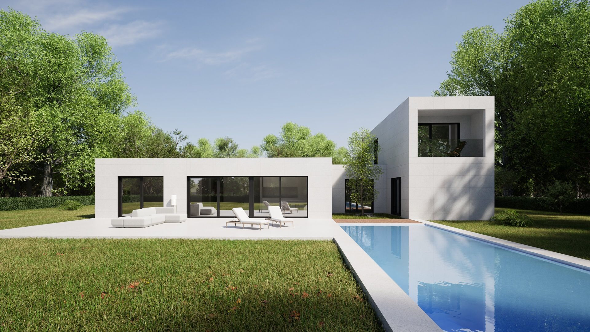 Casa prefabricada Casa modular de diseño Cube T200 de Casas Cube