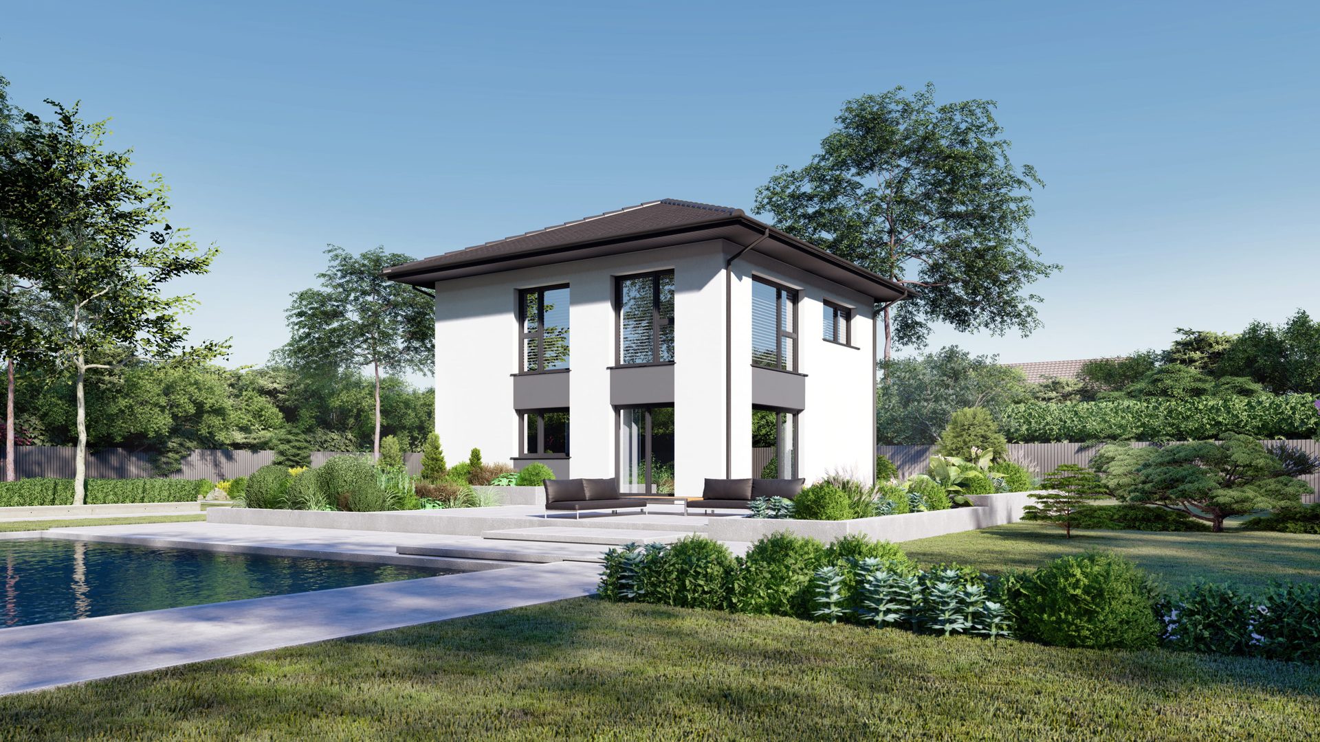 Casa prefabricada Park 118W de Danwood