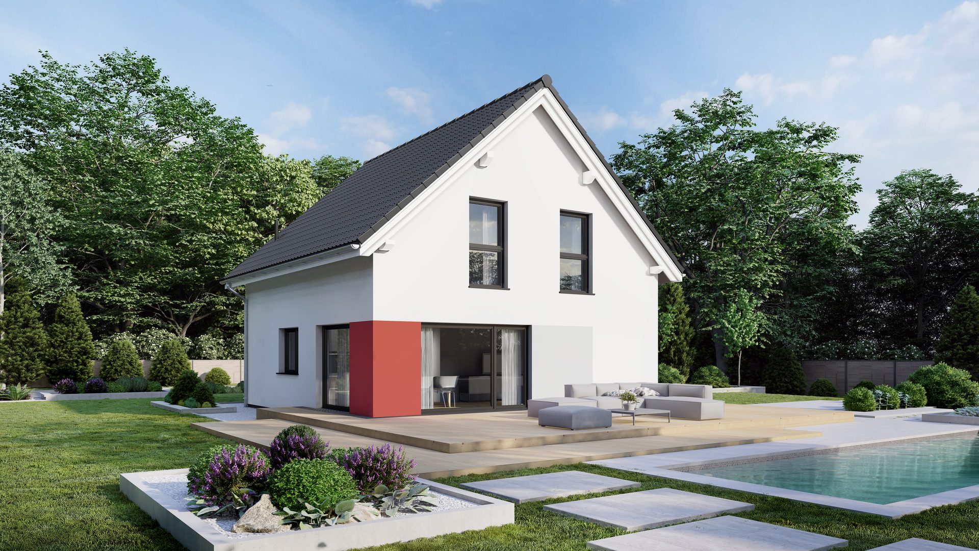 Casa prefabricada Point 110 de Danwood