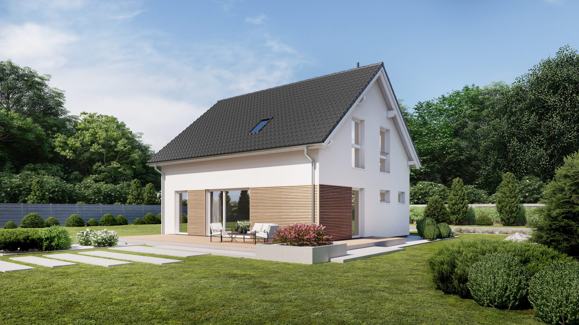 Casa prefabricada Point 130 de Danwood