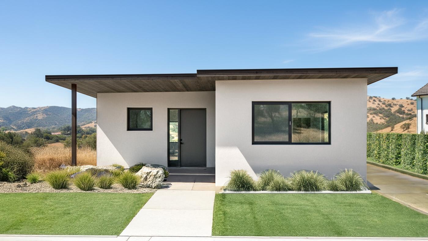 Casa prefabricada Casa modular de acero autosuficiente Lumina, 191 m² de Dvele