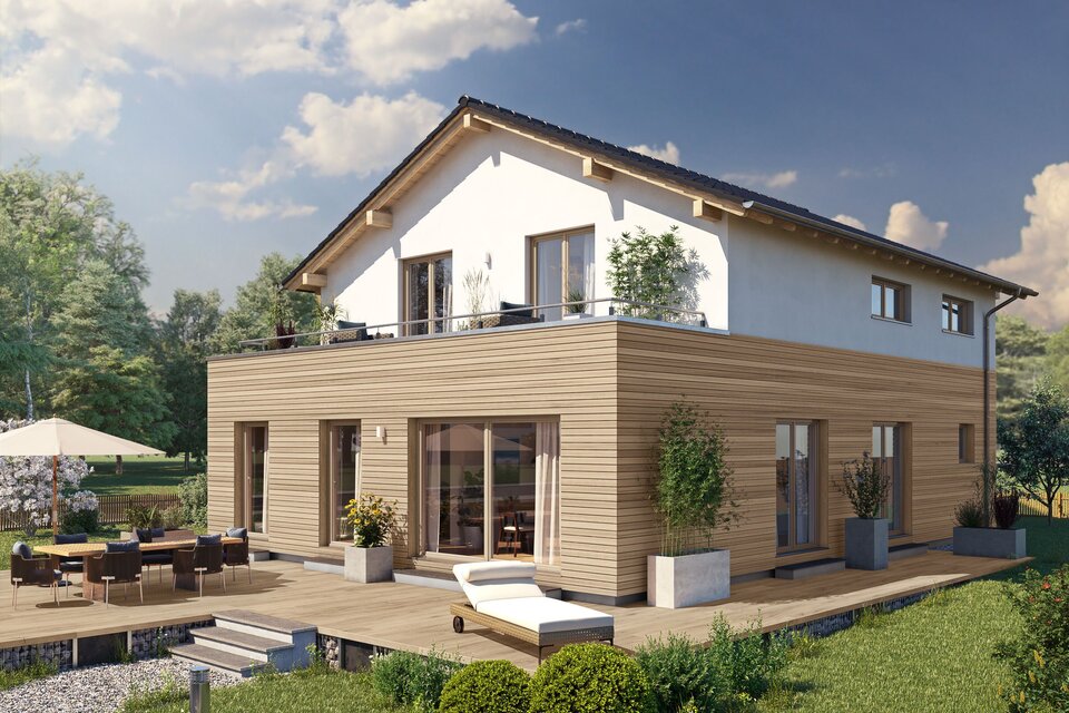 Casa prefabricada Villa urbana de madera ARTIS de FingerHaus