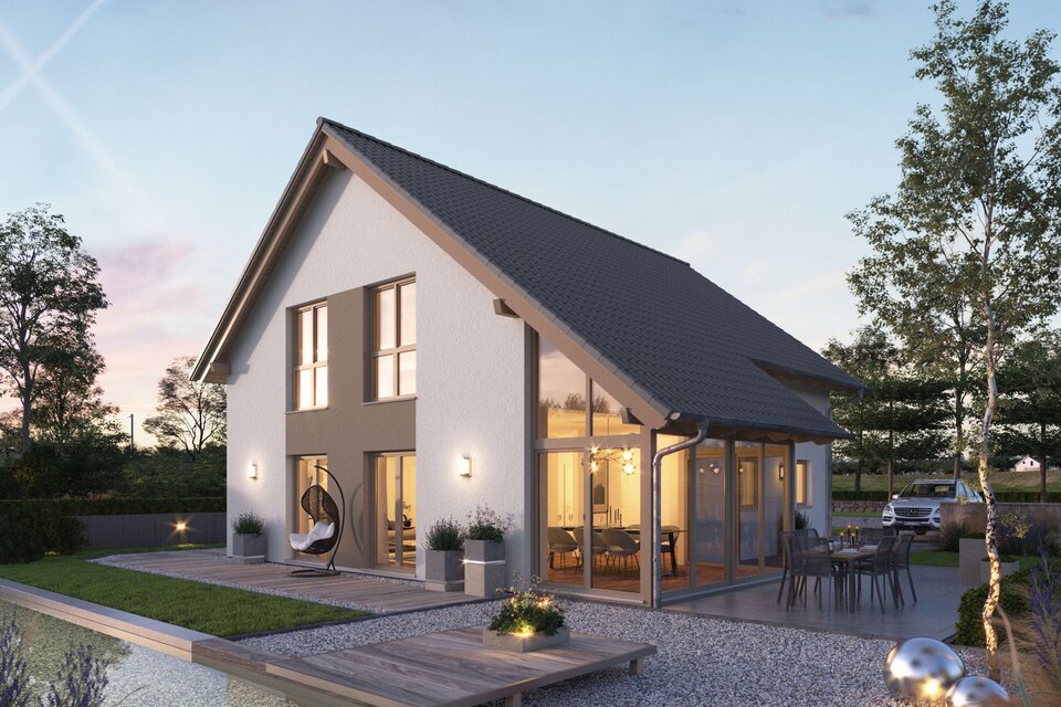 Casa prefabricada Casa unifamiliar de madera NEO de FingerHaus