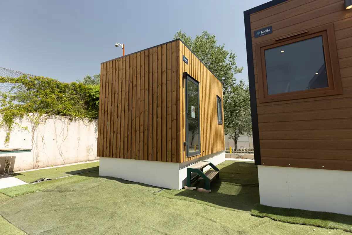 Casa prefabricada Módulo auxiliar Nidify: cocina y baño en 10,6 m² de Grupo Eurocasa · imagen 2