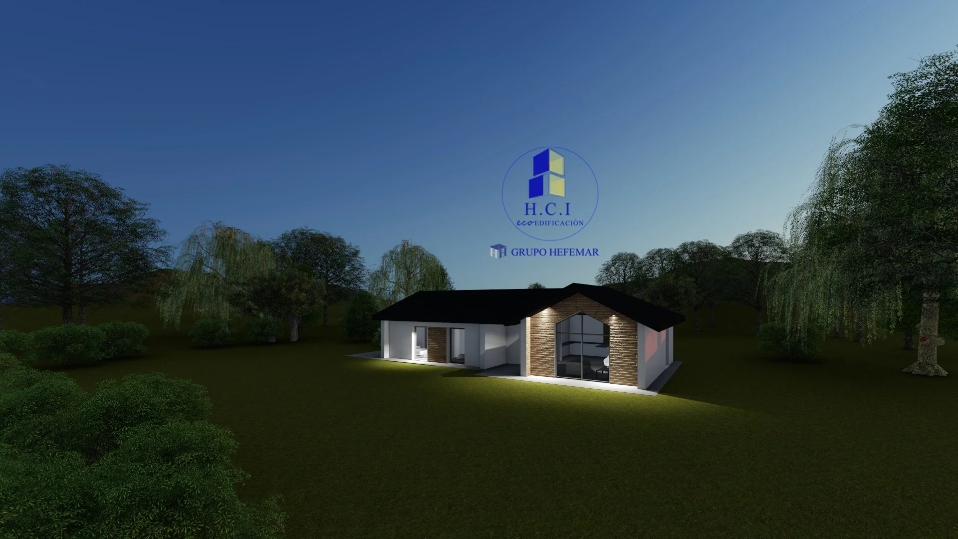 Casa prefabricada Project 105 m² (cubierta inclinada) de HCI Ecoedificación · imagen 4