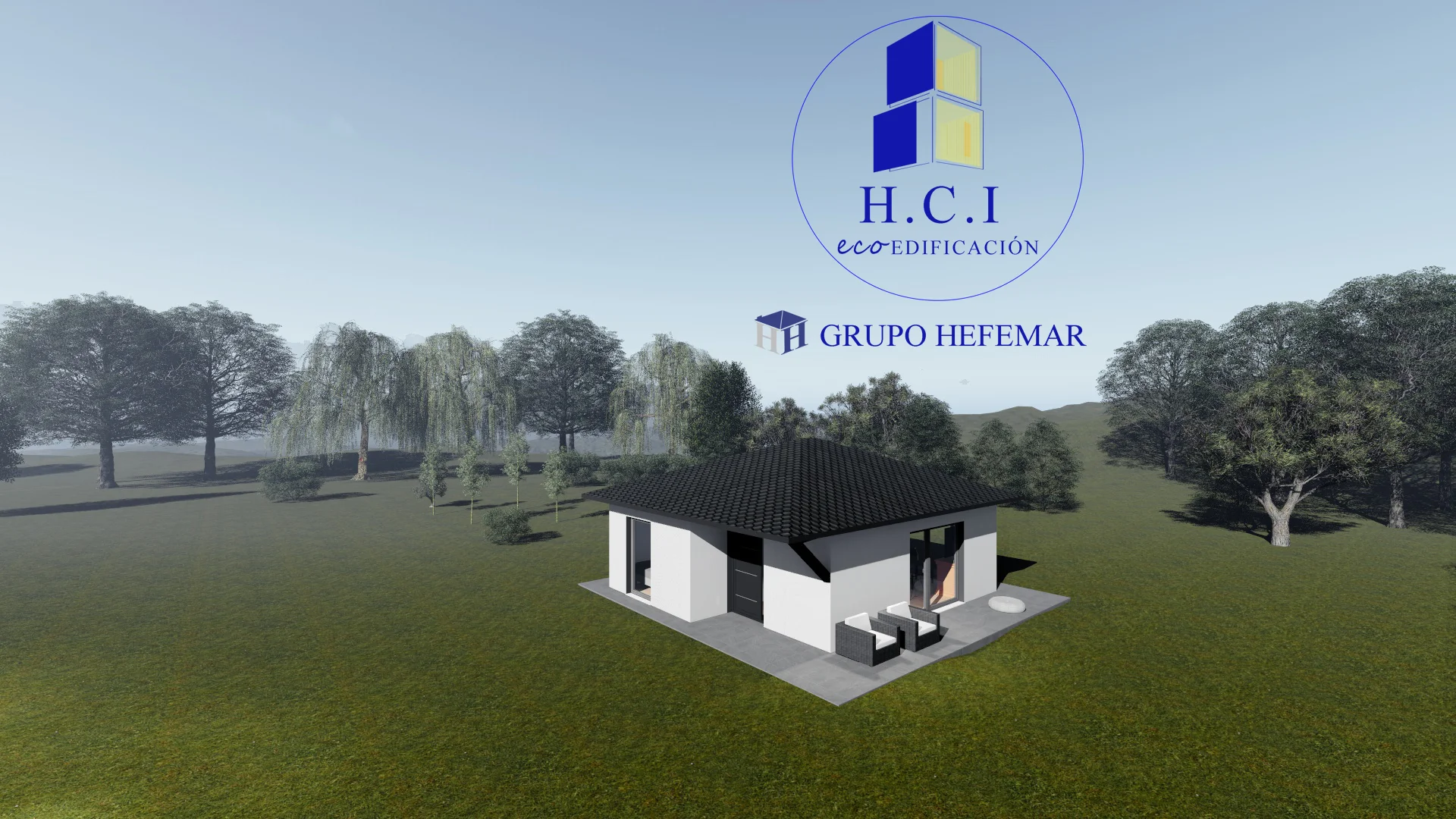 Casa prefabricada Project 54 m² (cubierta a 4 aguas) de HCI Ecoedificación · imagen 4