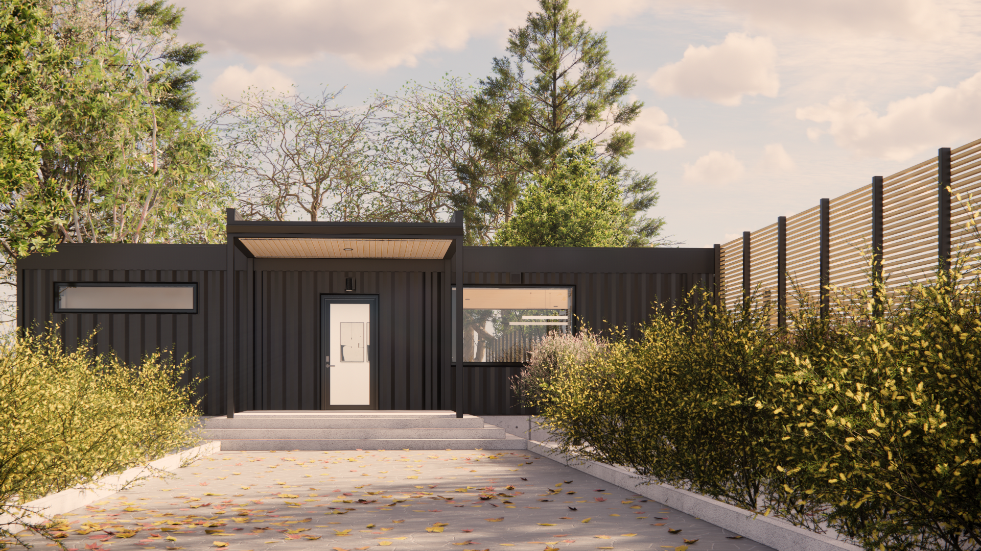 Casa prefabricada Casa contenedor familiar G5 HO4, 141 m² de Honomobo