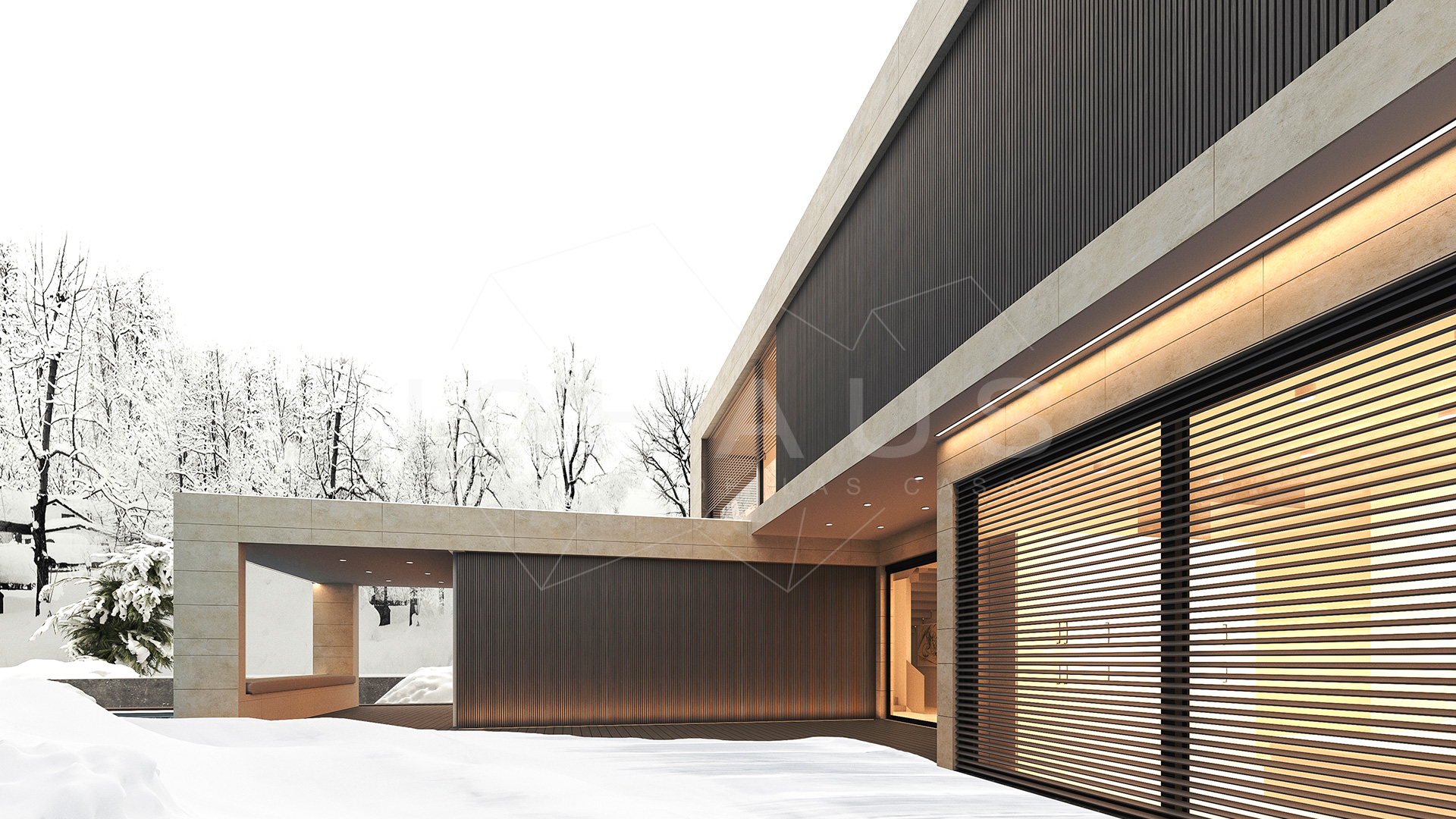 Casa prefabricada Baqueira de inHAUS