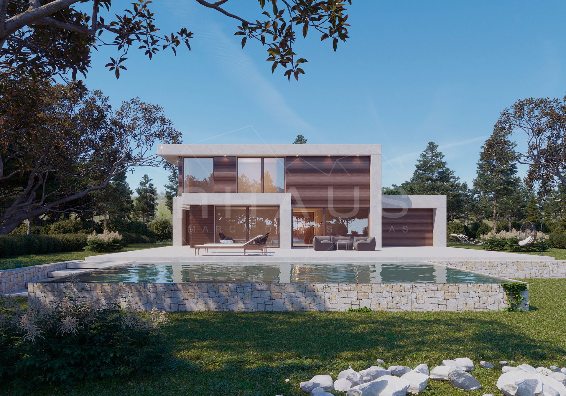 Casa prefabricada Majadahonda de inHAUS