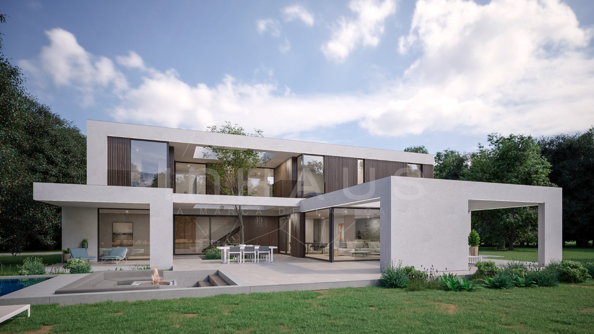 Casa prefabricada Santa Bárbara de inHAUS
