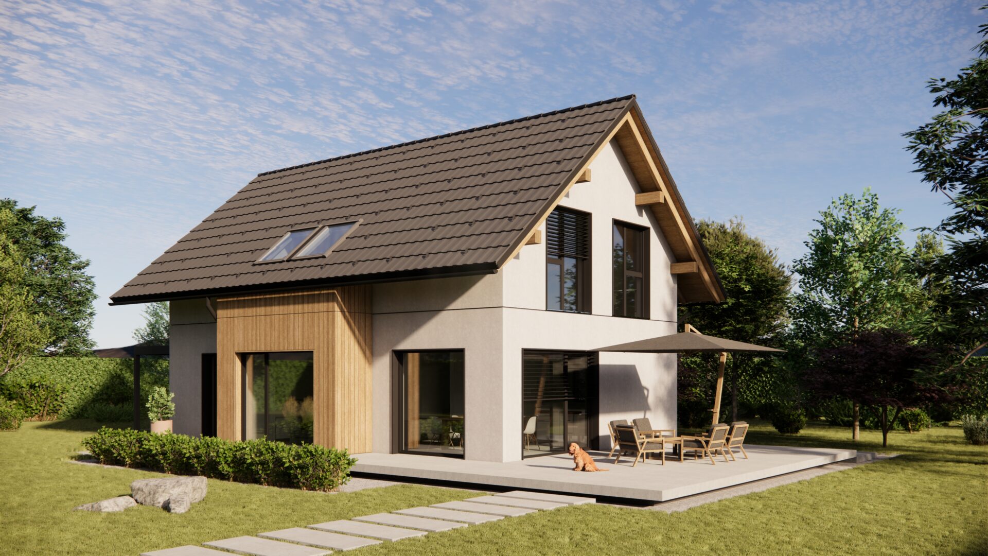 Casa prefabricada Casa Klasik T 134 m² de Jelovica