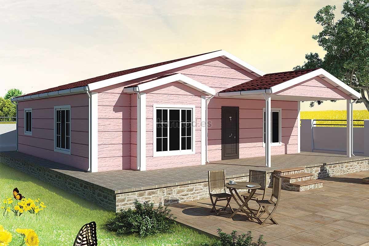Casa prefabricada de acero de 93 m² con 3 dormitorios de Karmod España