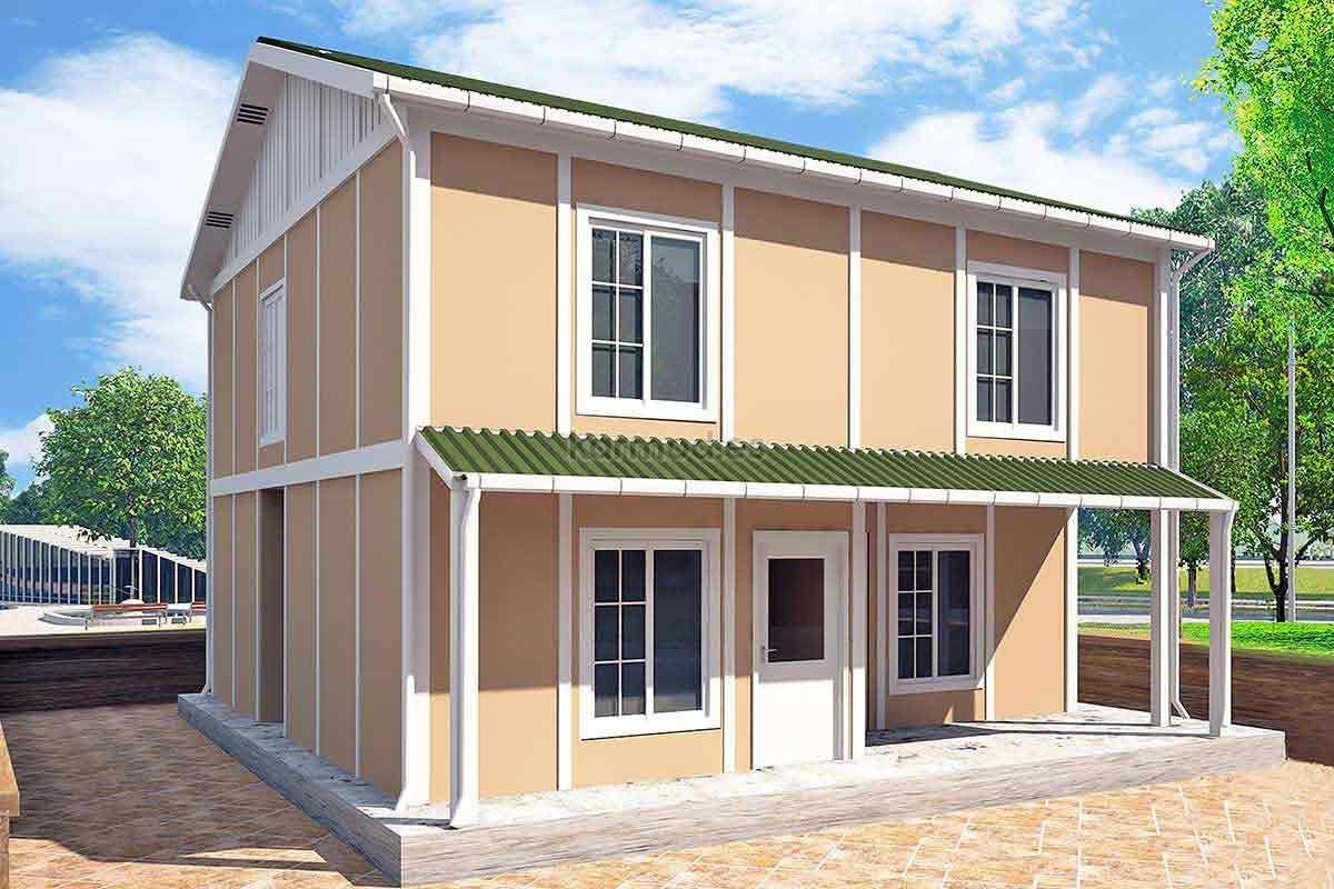 Casa prefabricada de acero de 127 m² y 3 dormitorios de Karmod España