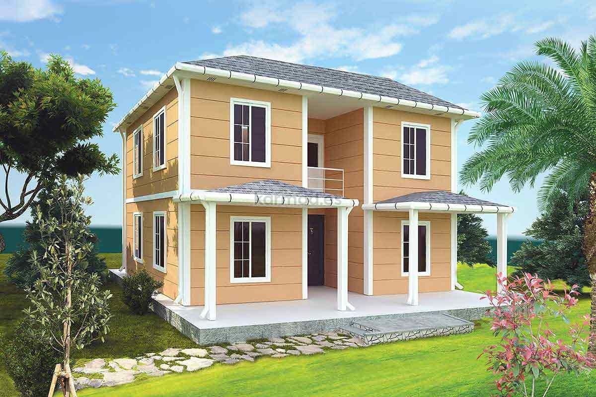 Casa prefabricada de acero de 148 m² con cocina de 16,5 m² de Karmod España
