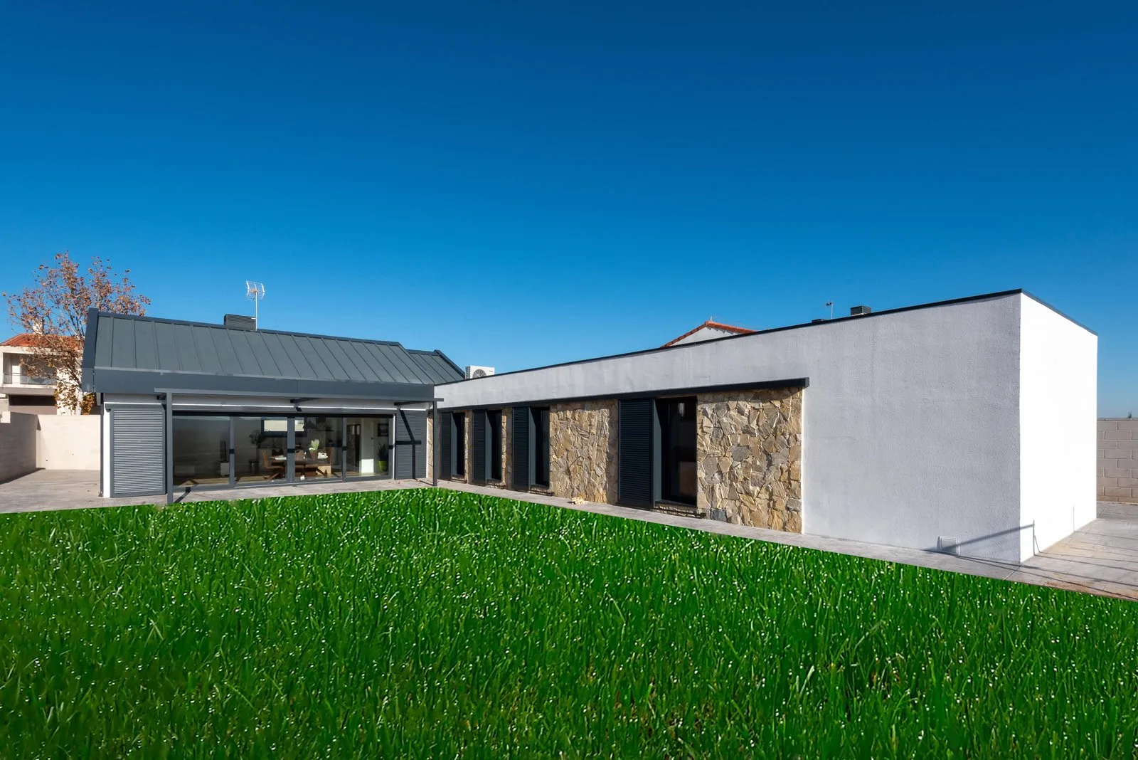 Fertighaus aus Beton Machu Picchu, 163 m² von MasArea Modular