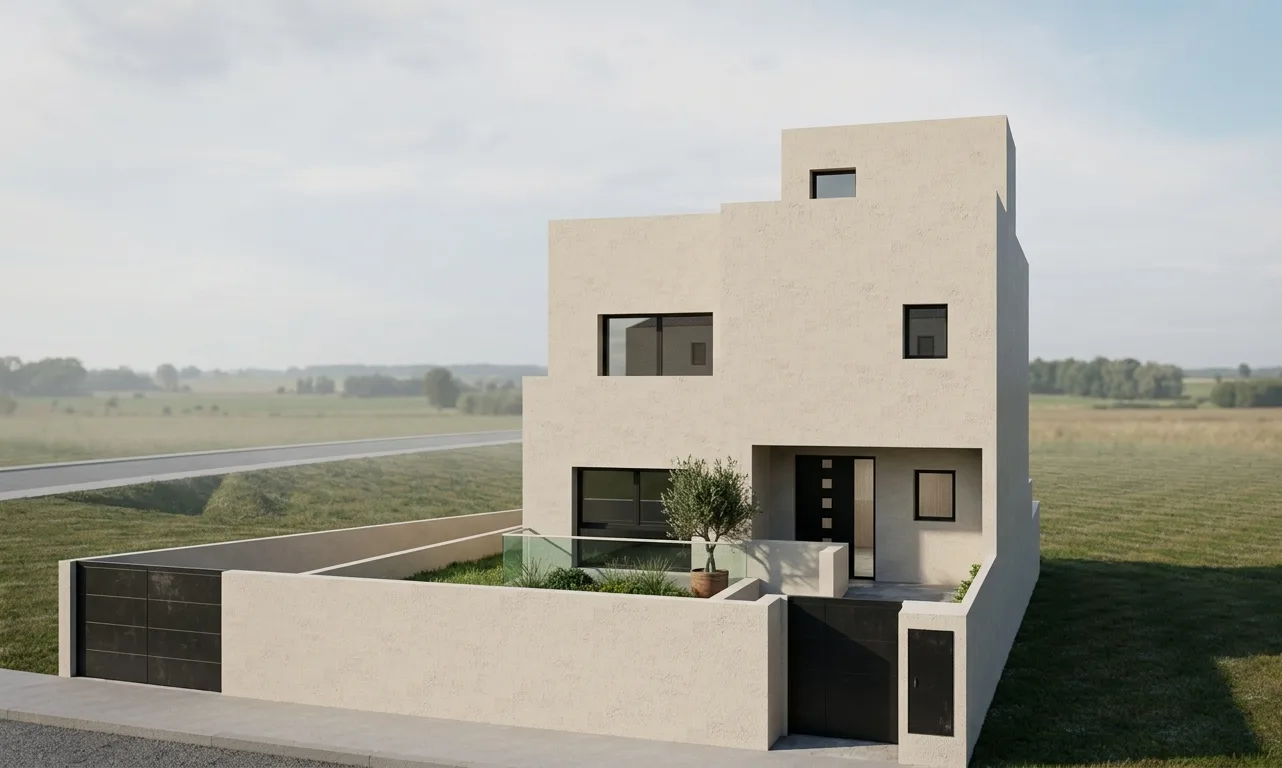 Fertighaus aus Beton País Vasco, drei Geschosse von MasArea Modular
