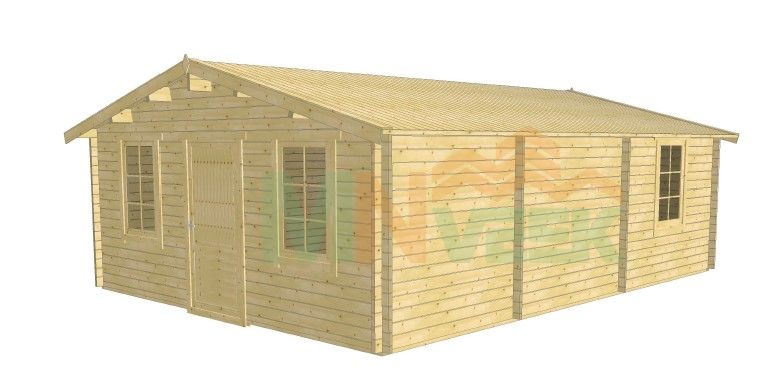 Casa prefabricada Casa de madera Puertollano de MNVEEK