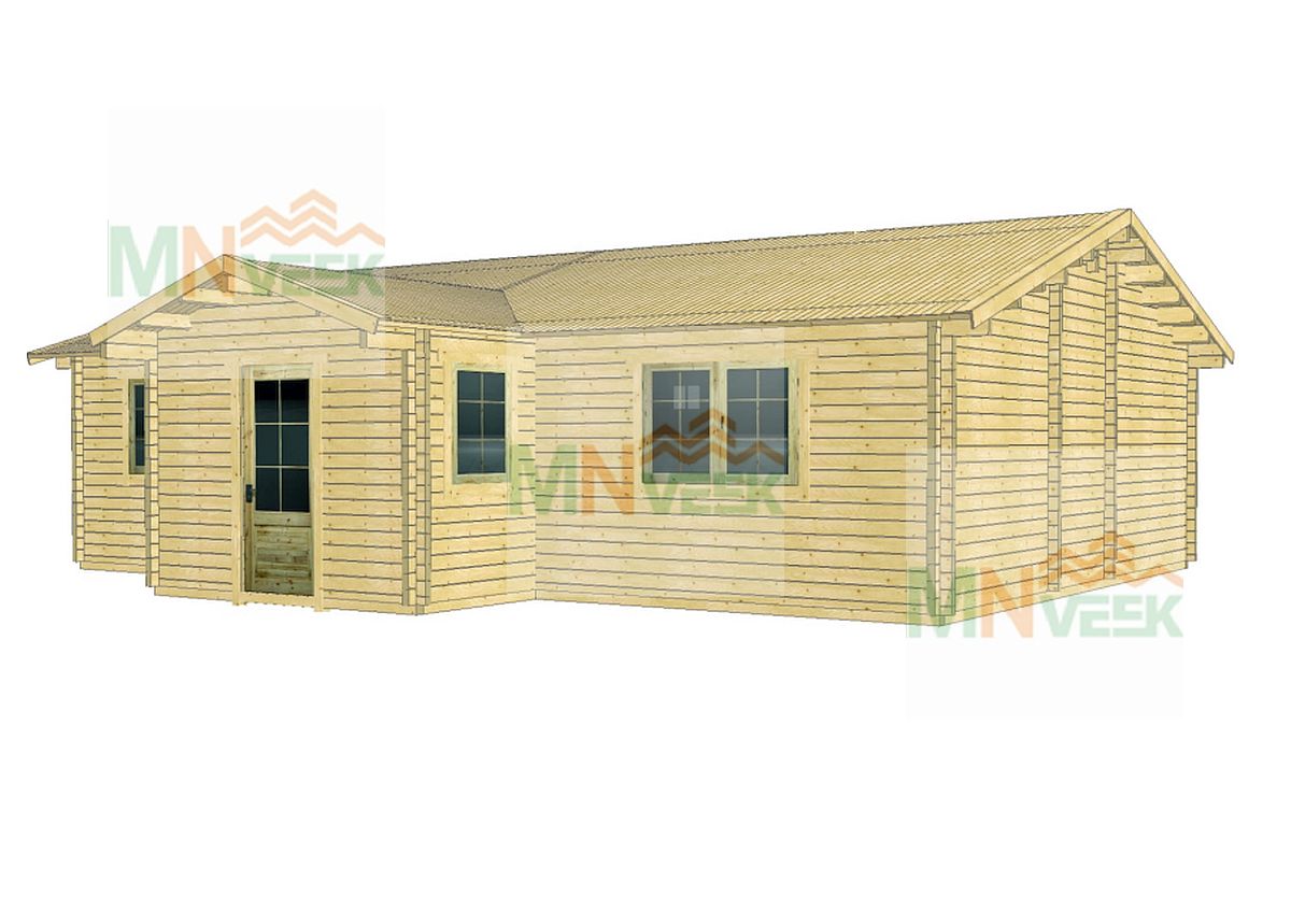Casa prefabricada Casa de madera Salamanca de MNVEEK
