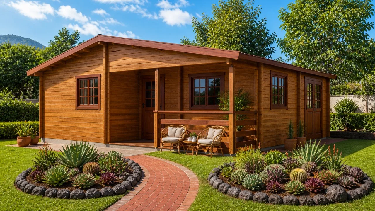 Casa prefabricada de madera Mencey de Modular Vivendi