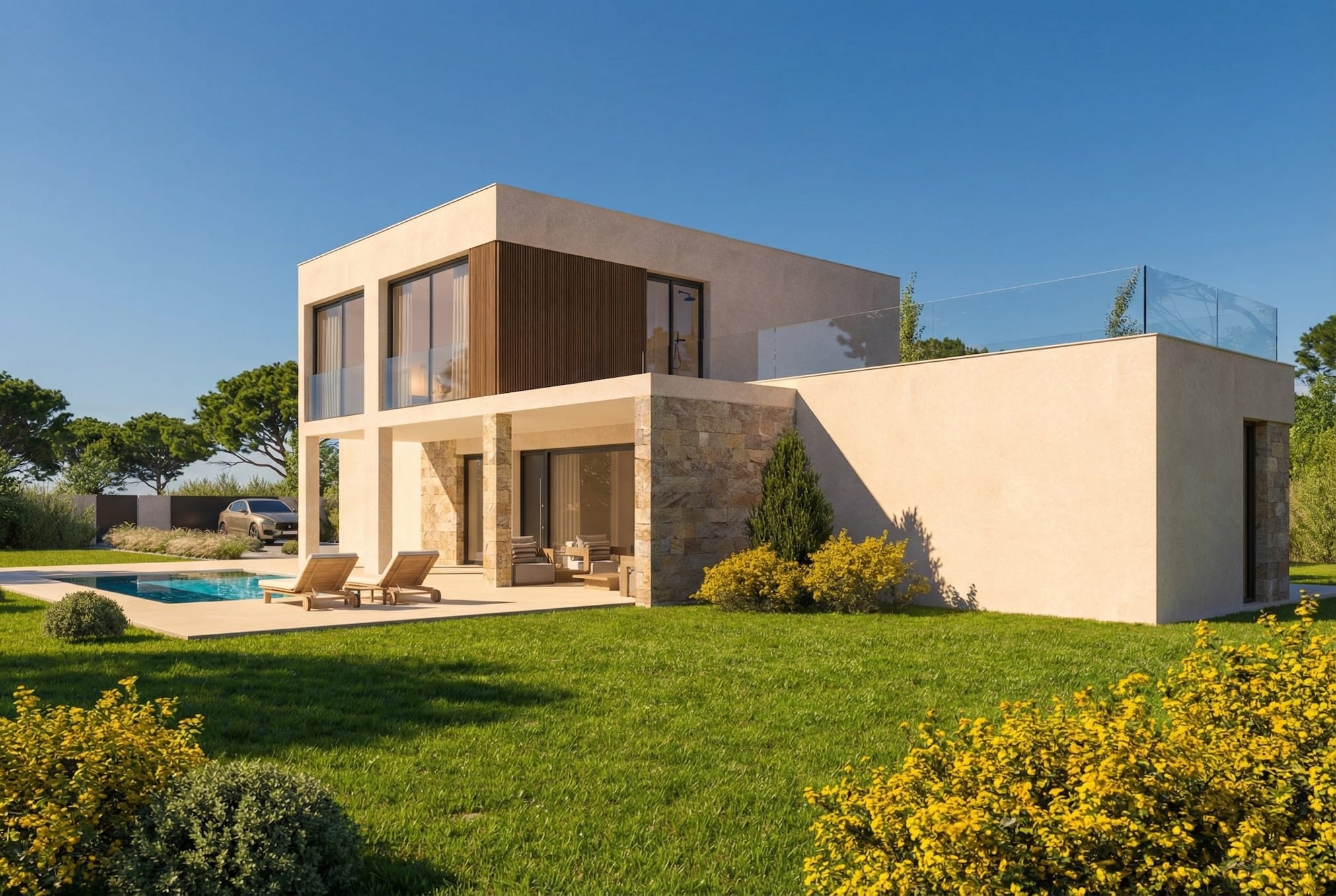 Casa prefabricada Villa modular Lea de 187 m² de Moodul