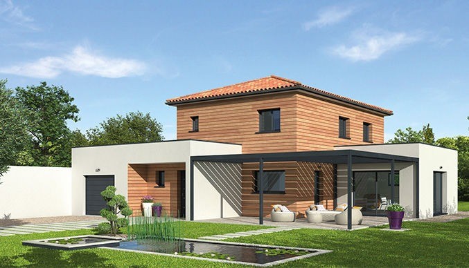 Casa prefabricada Natigreen Tuile 150 de Natilia