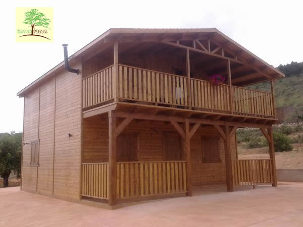 Casa prefabricada Modelo Natura Plus de Naturmaderahogar