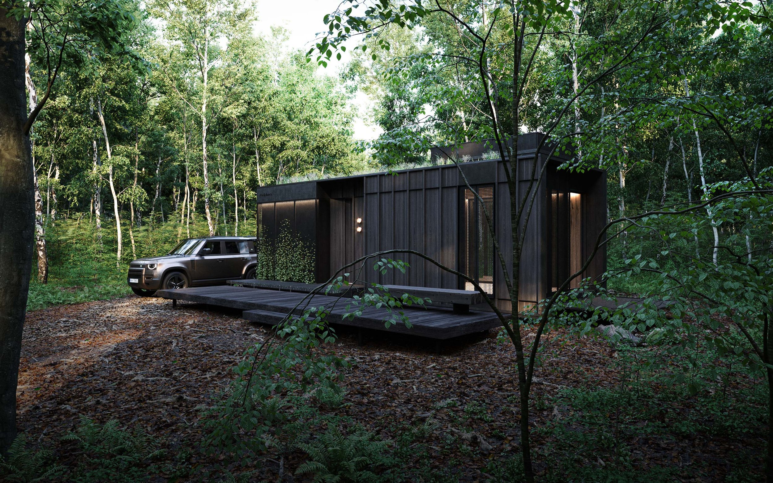 Casa prefabricada Estudio-cabaña nórdico NKN-29, 29 m² de Nokken · imagen 2