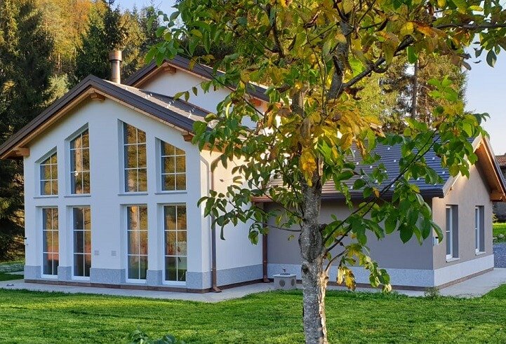 Casa prefabricada 147 de dos plantas y 4 dormitorios de Norges Hus