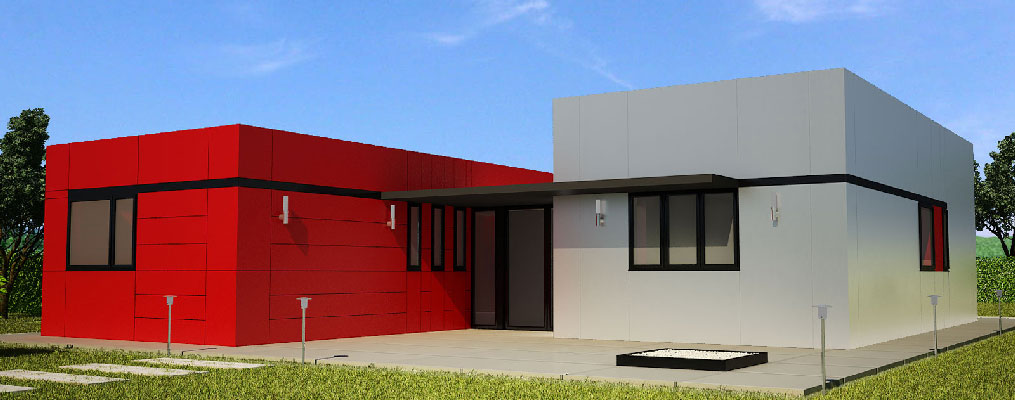 Casa prefabricada Casa H 122,22 m² de Resan Modular