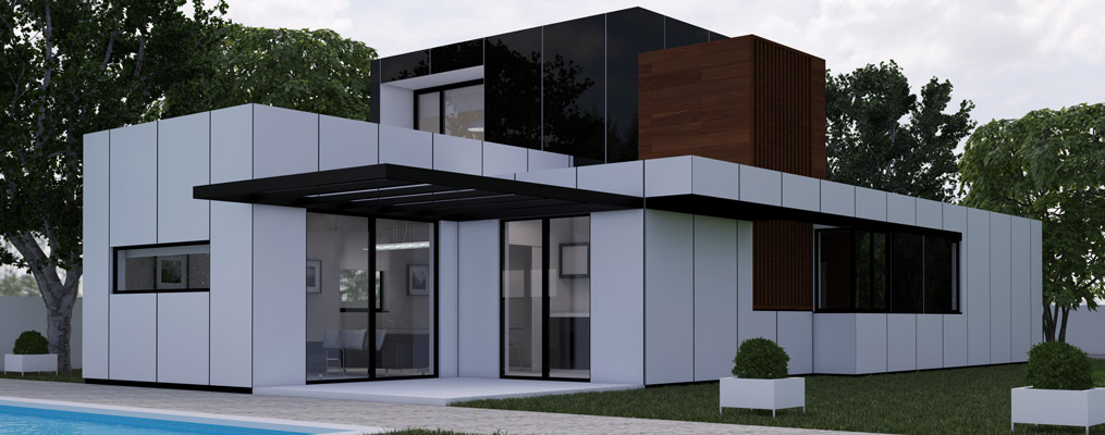 Casa prefabricada Casa J3 177,85 m² de Resan Modular