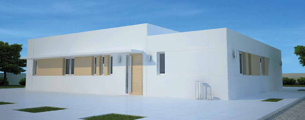 Casa prefabricada Casa L1 114,52 m² de Resan Modular