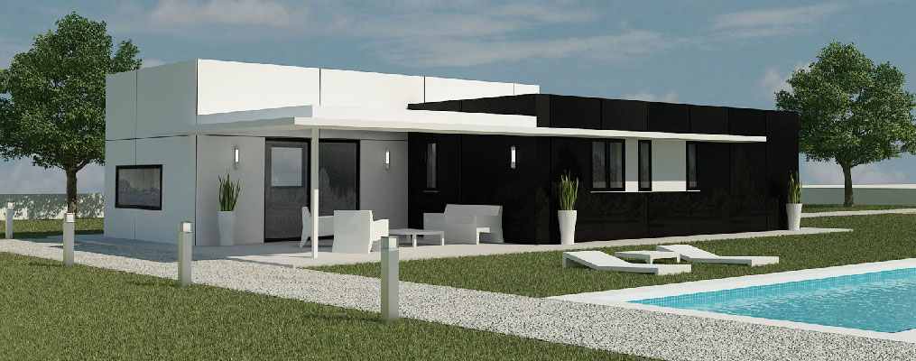 Casa prefabricada Casa Z2 94,73 m² de Resan Modular