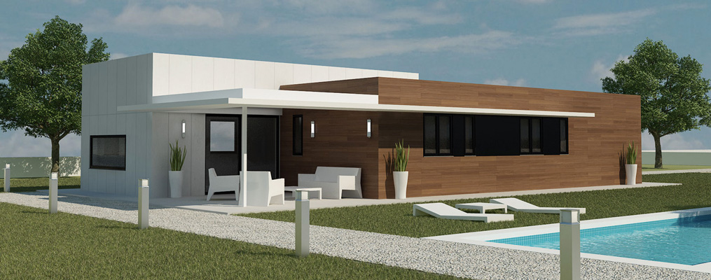 Casa prefabricada Casa Z3 107,78 m² de Resan Modular
