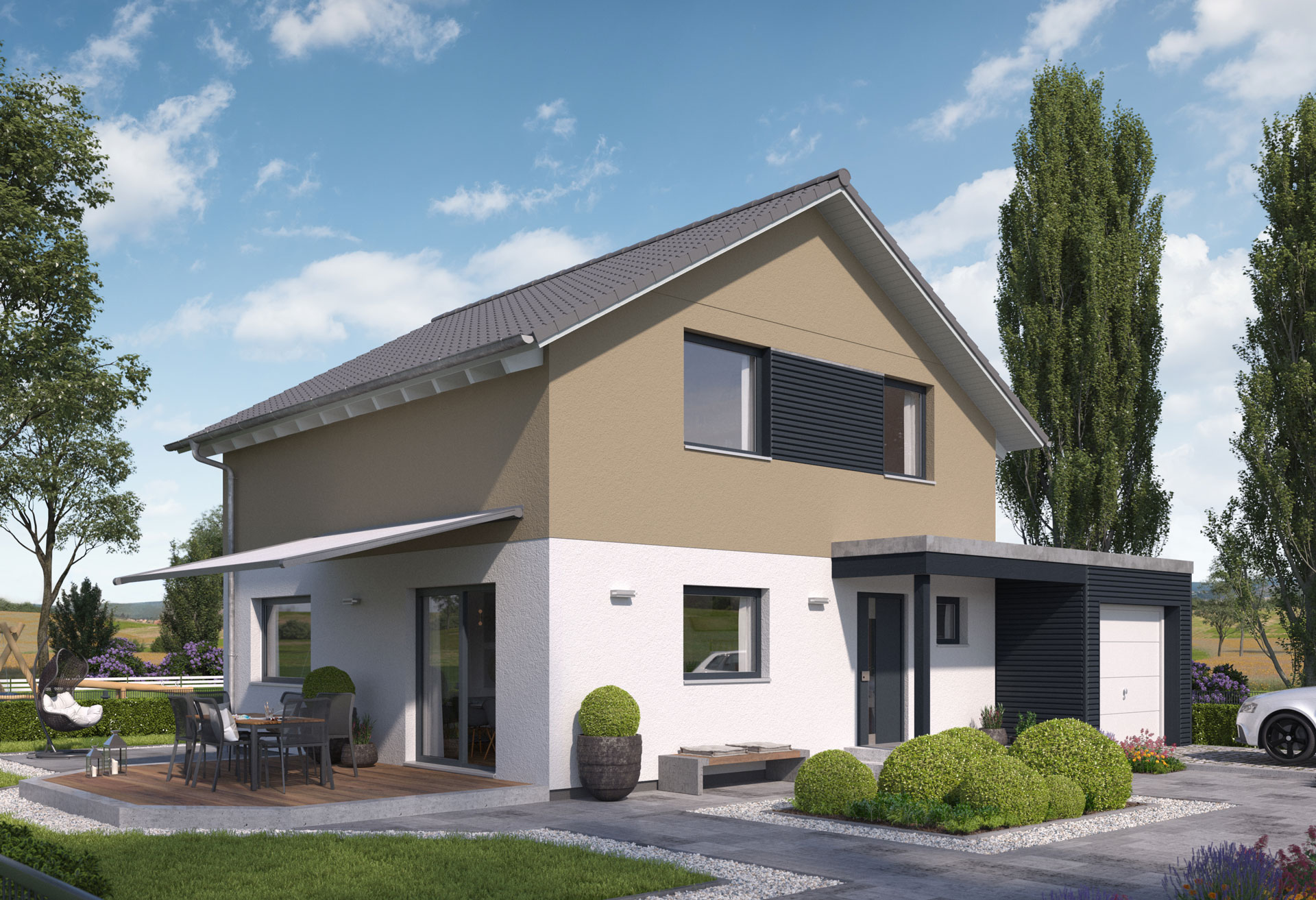 Casa prefabricada Aktionshaus E 15-115.2 (Raumwunder) de SchwörerHaus