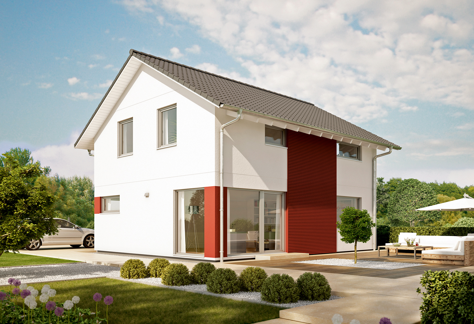 Casa prefabricada Aktionshaus E 15-120.6 (Satteldach) de SchwörerHaus
