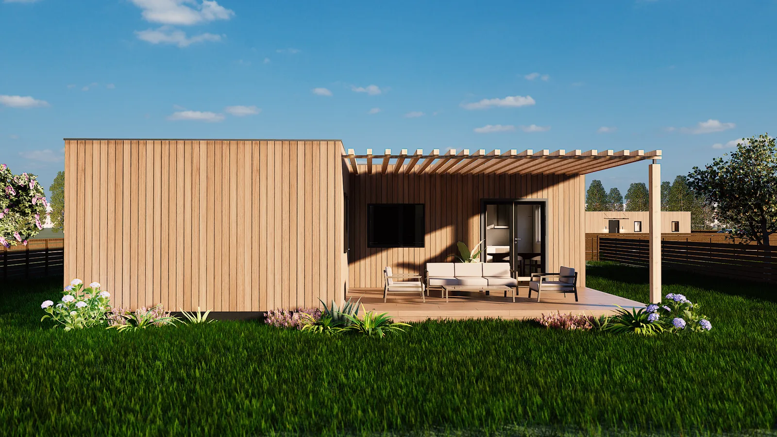 MOD T3 three-bedroom modular prefab home